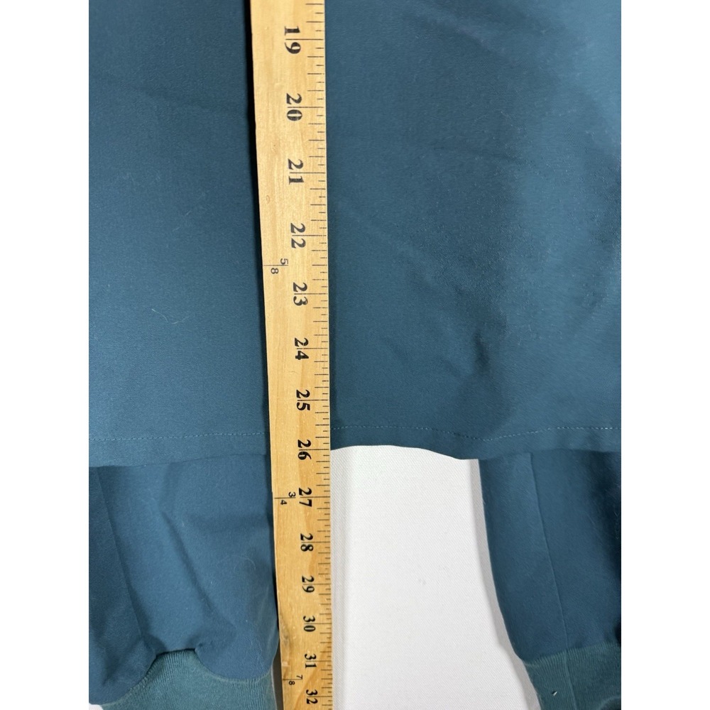 FIGS Scrubs Set Women Small Catarina Top & Zamora Joggers XS Tall Caribbean Blue - Picture 4 of 12